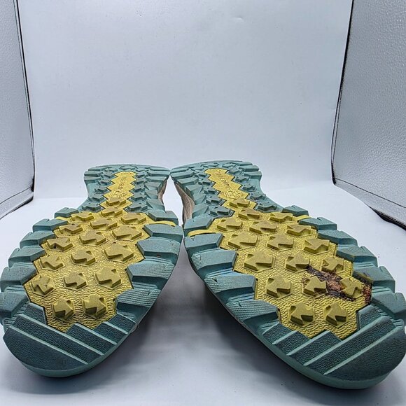 Timberland Garrison Trail Women Size 8.5 Grey Turquoise Slip On Sandals Sneakers - Picture 11 of 13